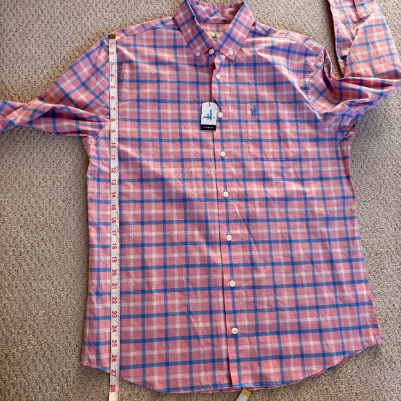 Johnnie-O Oscar Hangin Out button down shirt pink Large - Picture 7 of 11